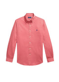 PRL "Slim Fit" Poplin Shirt en Coral