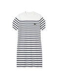 LST Sailor Jersey Tee Dress Blanco