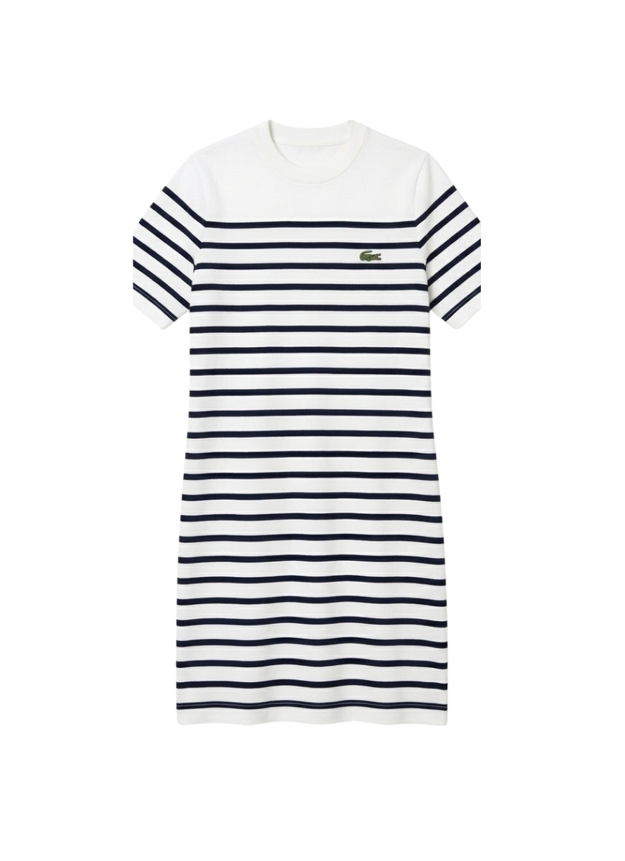 LST Sailor Jersey Tee Dress Blanco