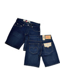 LVS Classic Dark Wash Shorts de Mezclilla